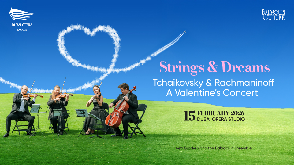 Tchaikovsky & Rachmaninoff. Strings & Dreams – A Valentine’s Concert in Dubai - Image 1