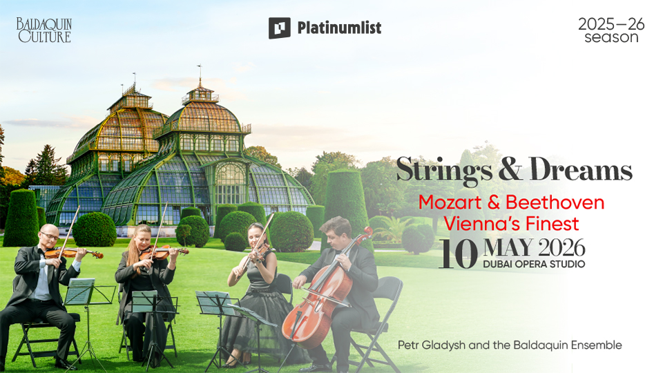 Mozart &#038; Beethoven. Strings &#038; Dreams &#8211; Vienna’s Finest. Dubai Opera Studio - Image 1